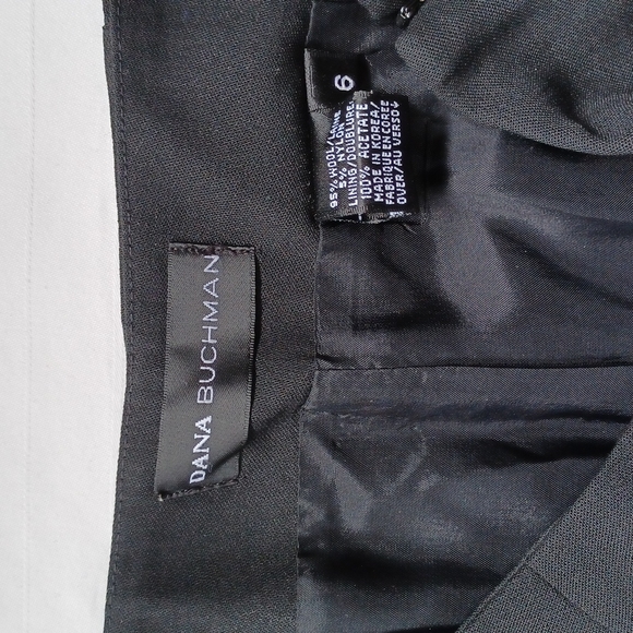 Dana Buchman Lined Wool Trouser- Sz. 6 - Picture 4 of 7
